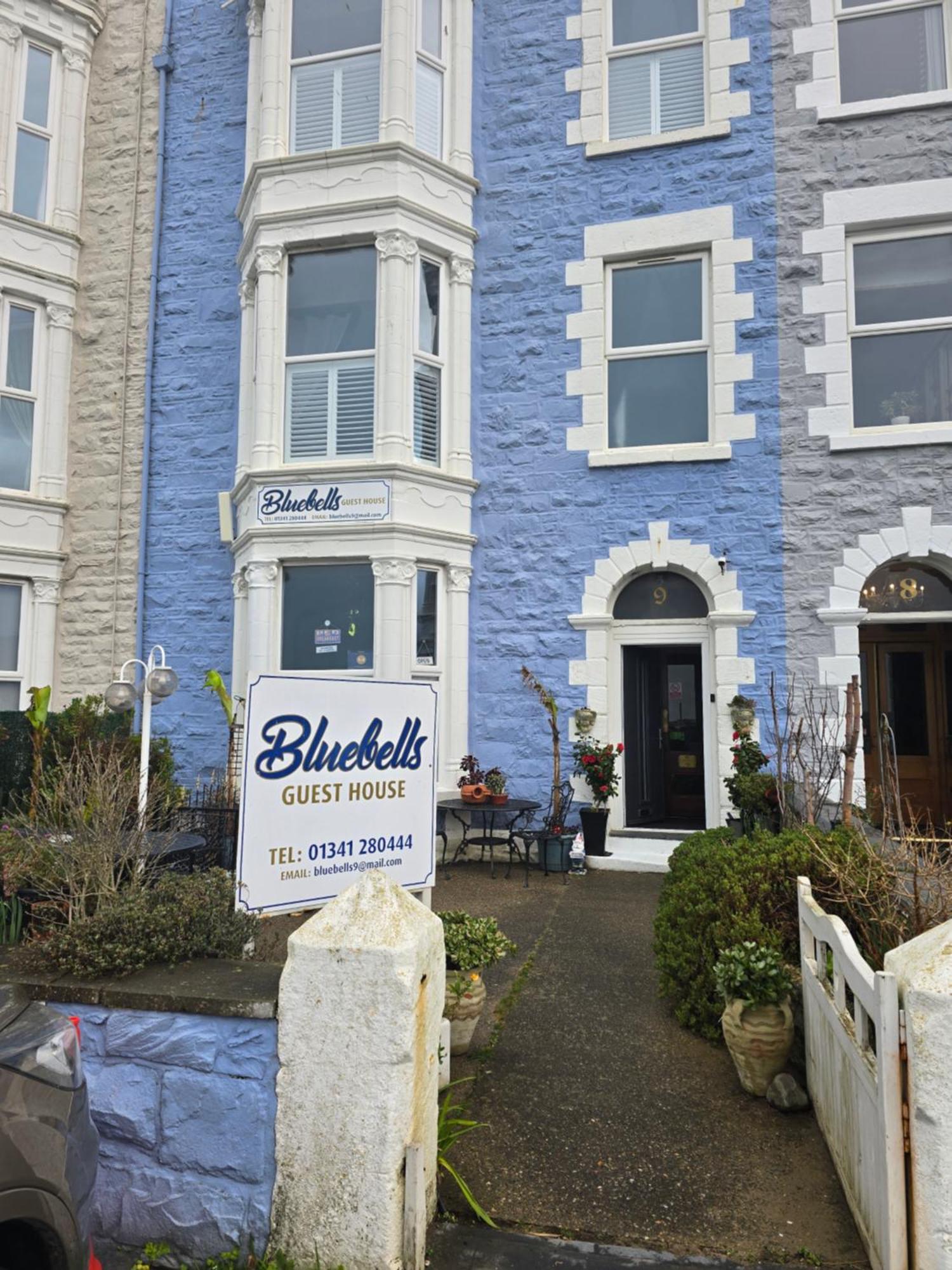 Bluebells Guest House Barmouth Exteriör bild